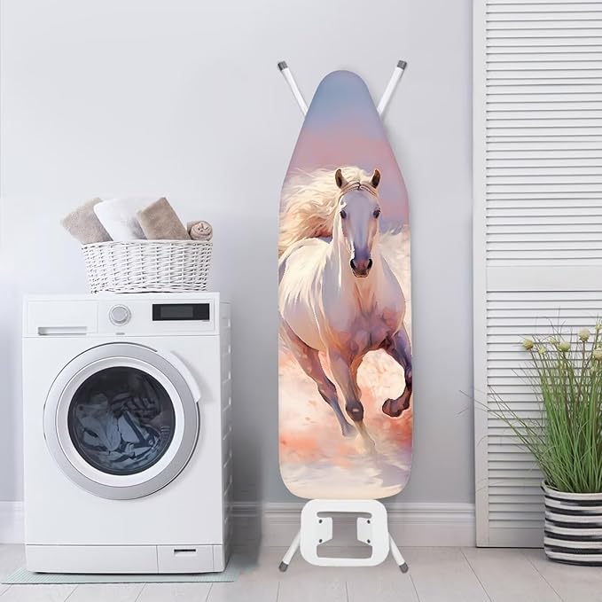 Horse Ironing Board Cover 15x54 Inch Ironing Board Tabletop Polyester Fabric