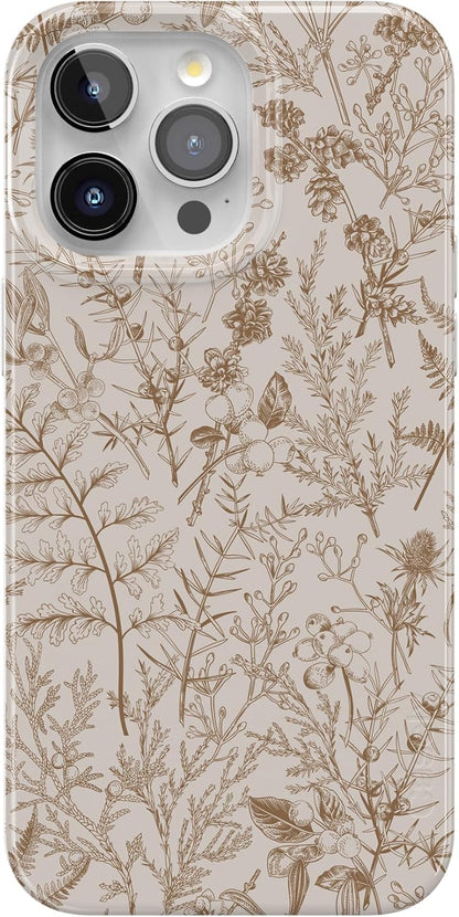 Casely iPhone 15 Pro Case | Fit Check | Neutral Checkerboard | Compatible with MagSafe | Classic Ultra Slim Design