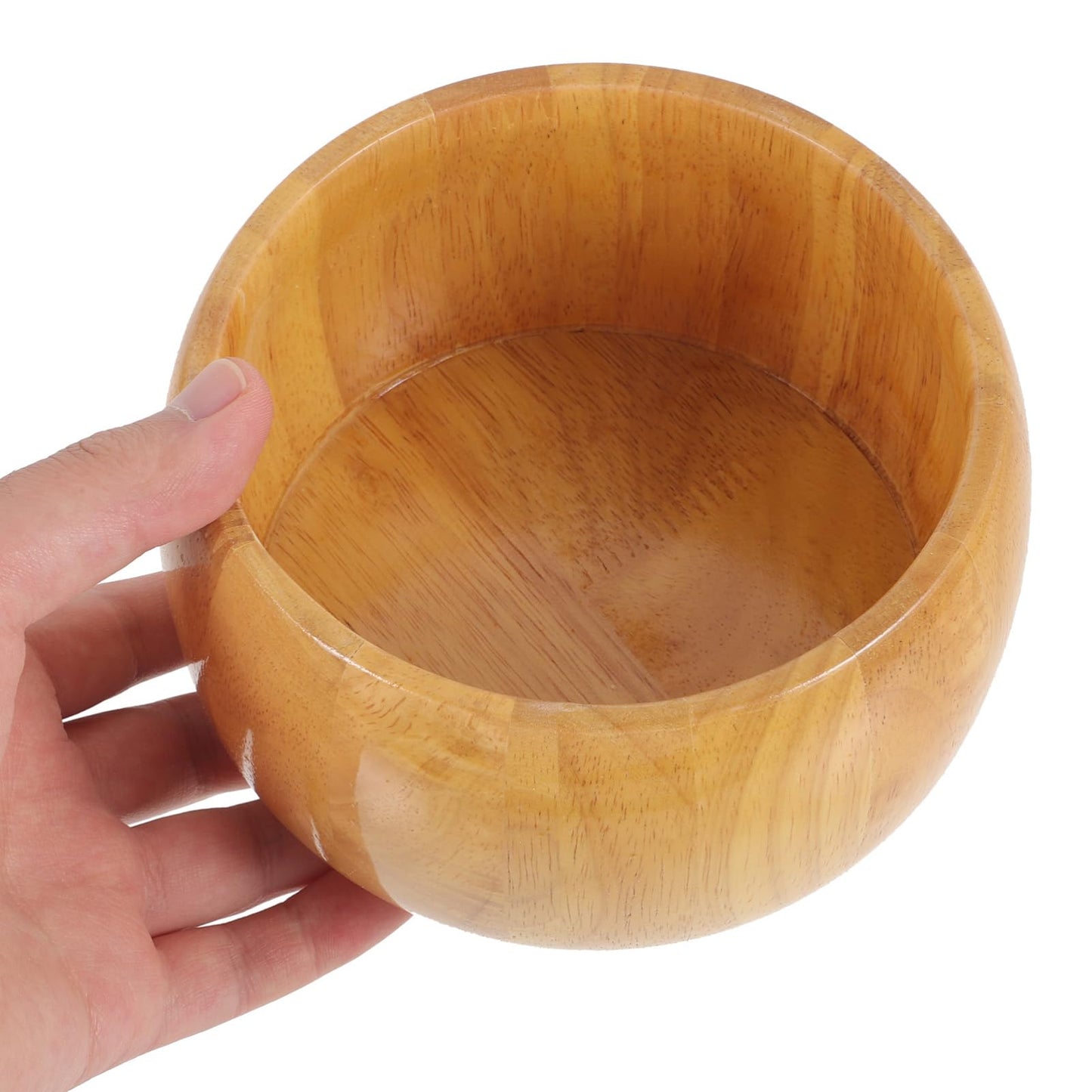 2pcs Go Chess Pieces Storage Wooden Chess Pieces Bowl Lid Go Jar Storage Container Pot
