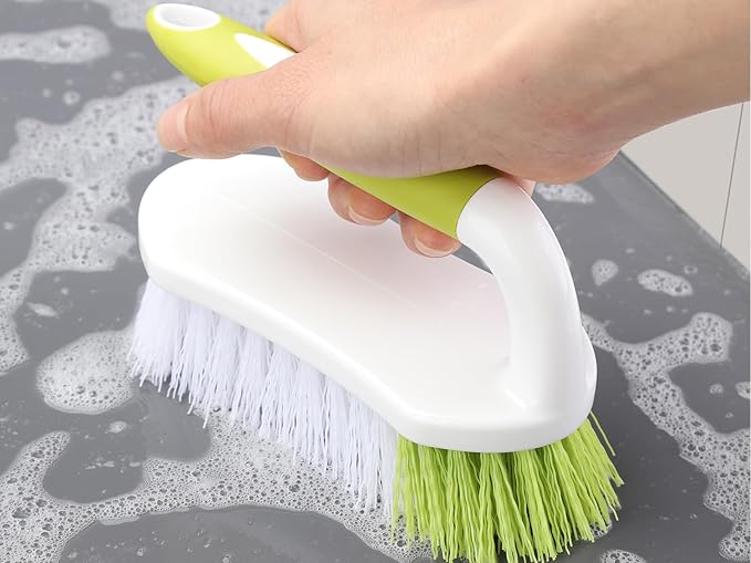 Scrub Brush for Cleaning, Heavy Duty Shower Scrubber