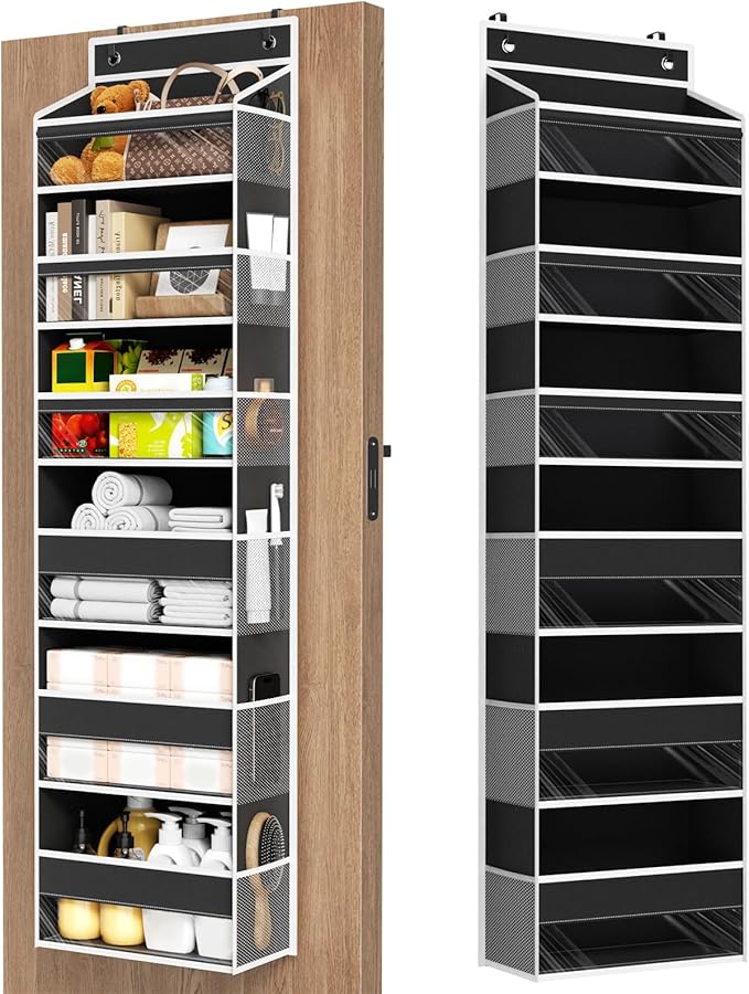 Over The Door Organizer, 6 Shelf Door Hanging Organizers