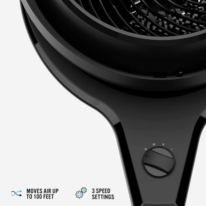 Vornado 602 Whole Room Air Circulator Pedestal Fan Bundle with Pivot Personal Air Circulator Fan