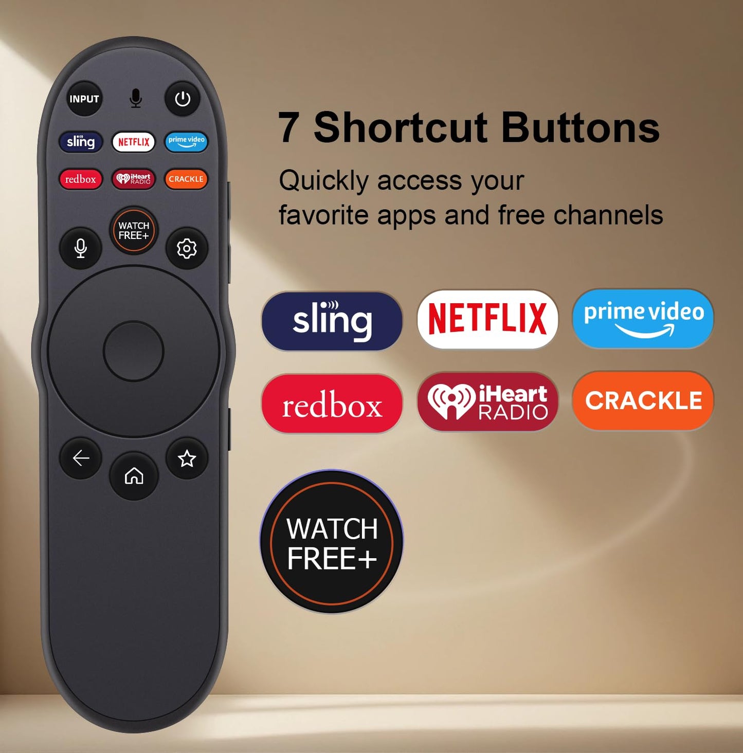 for Samsung TV Remote Replacement for Smart TV with Voice Control - Compatible with Samsung TV 2015-2024 Models - Voice Command (Replacement for OEM)