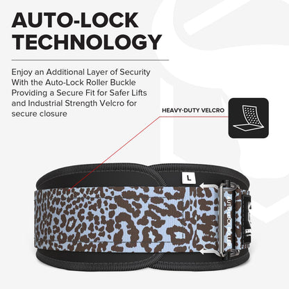 Weight Lifting Belt for Men and Women - Performance Auto-Locking Weightlifting Belt for Cross Training, Functional Fitness, Olympic Lifting and Training Workouts - Squats and Deadlift Contoured Weight