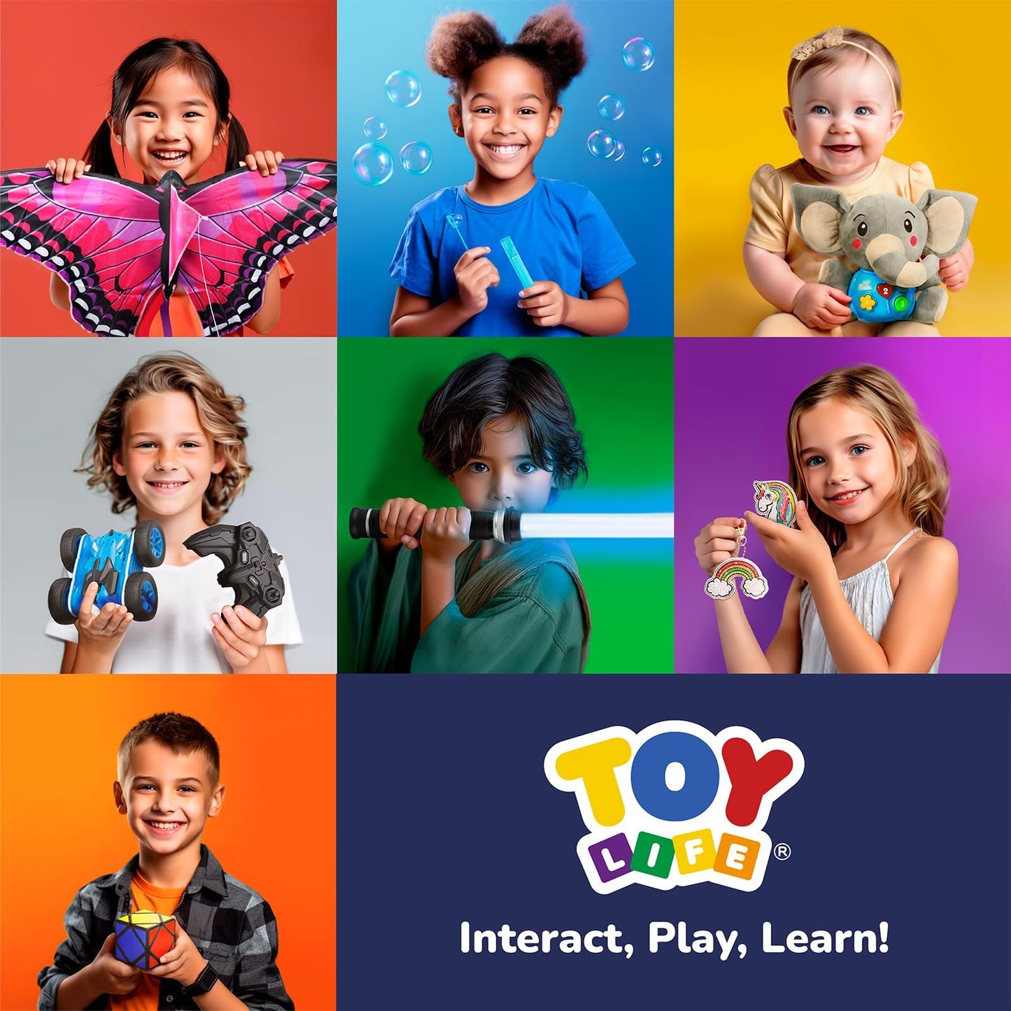 TOY Life Wooden Puzzles for Toddlers 2-4, Toddler Montessori Toys for 1 2 3 Year Old Boys Girls, Animals Wood Jigsaw Puzzles, Educational Learning Toy Kids Puzzle, Best Gifts for Baby Age 1-3 2-4