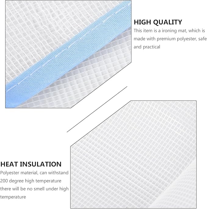 3Pcs Protective Ironing Scorch-Saving Mesh Pressing Pad Mesh Cloth Deft
