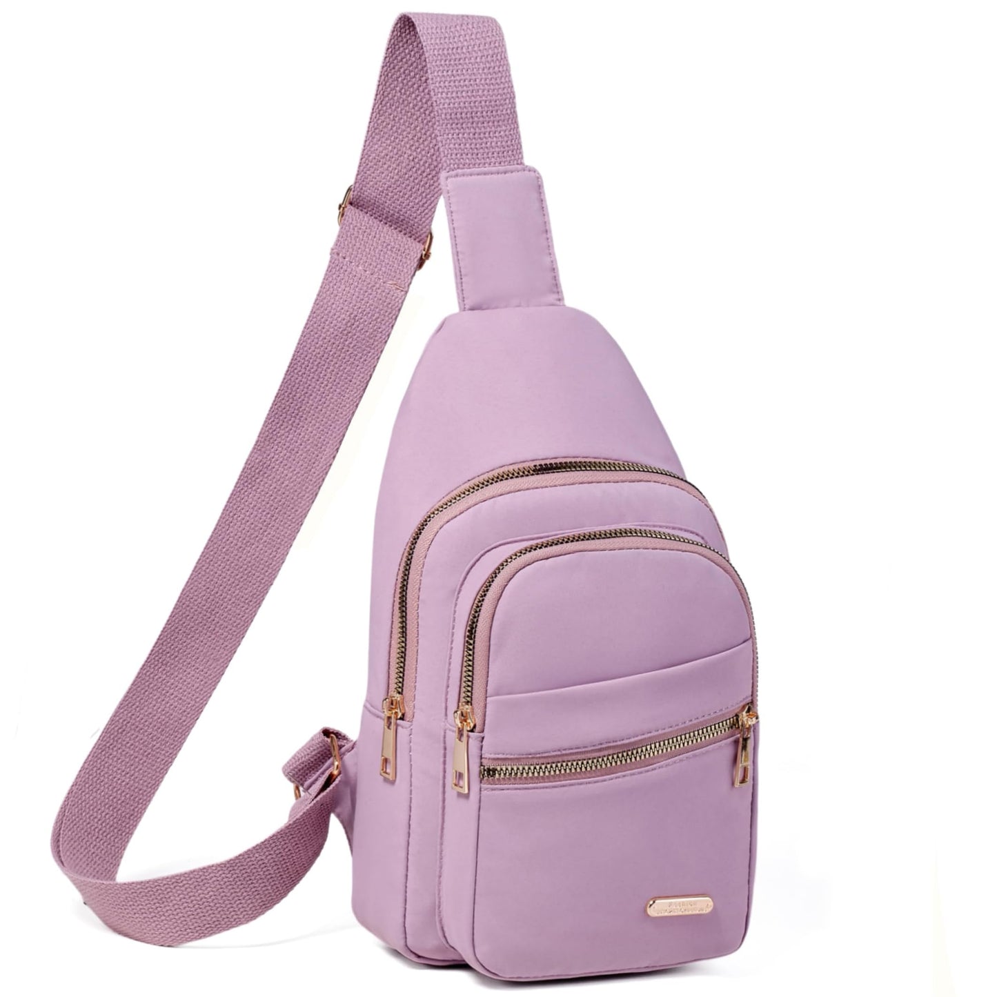 Small Sling Backpack Crossbody Sling Bag for Women, Chest Bag Daypack Fanny Pack Cross Body Bag for Outdoors Hiking Traveling - Black