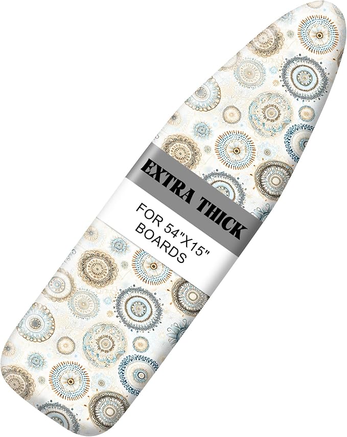 Ironing Board Cover 15"x54", Standard Size Replacement Iron Board Covers