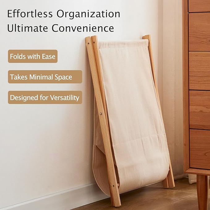 DUMDUM Simple, Eco-Friendly Foldable Laundry Hamper