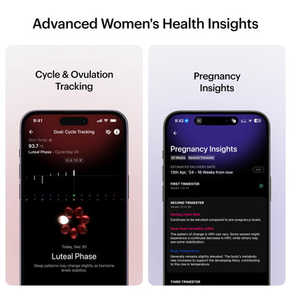 ULTRAHUMAN Ring AIR – Sleep and Fitness Tracker, Smart Ring for Men and Women, No app fee for Standard Features, Up to 6 Days Battery Life