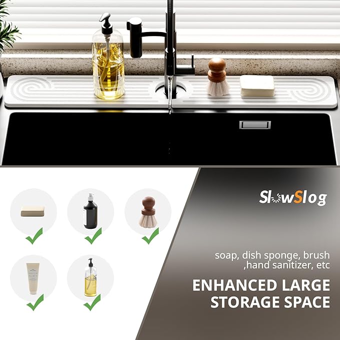 Quick Dry Sink Splash Guard