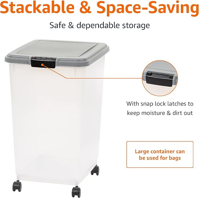 Amazon Basics Airtight Pet Food Storage Container