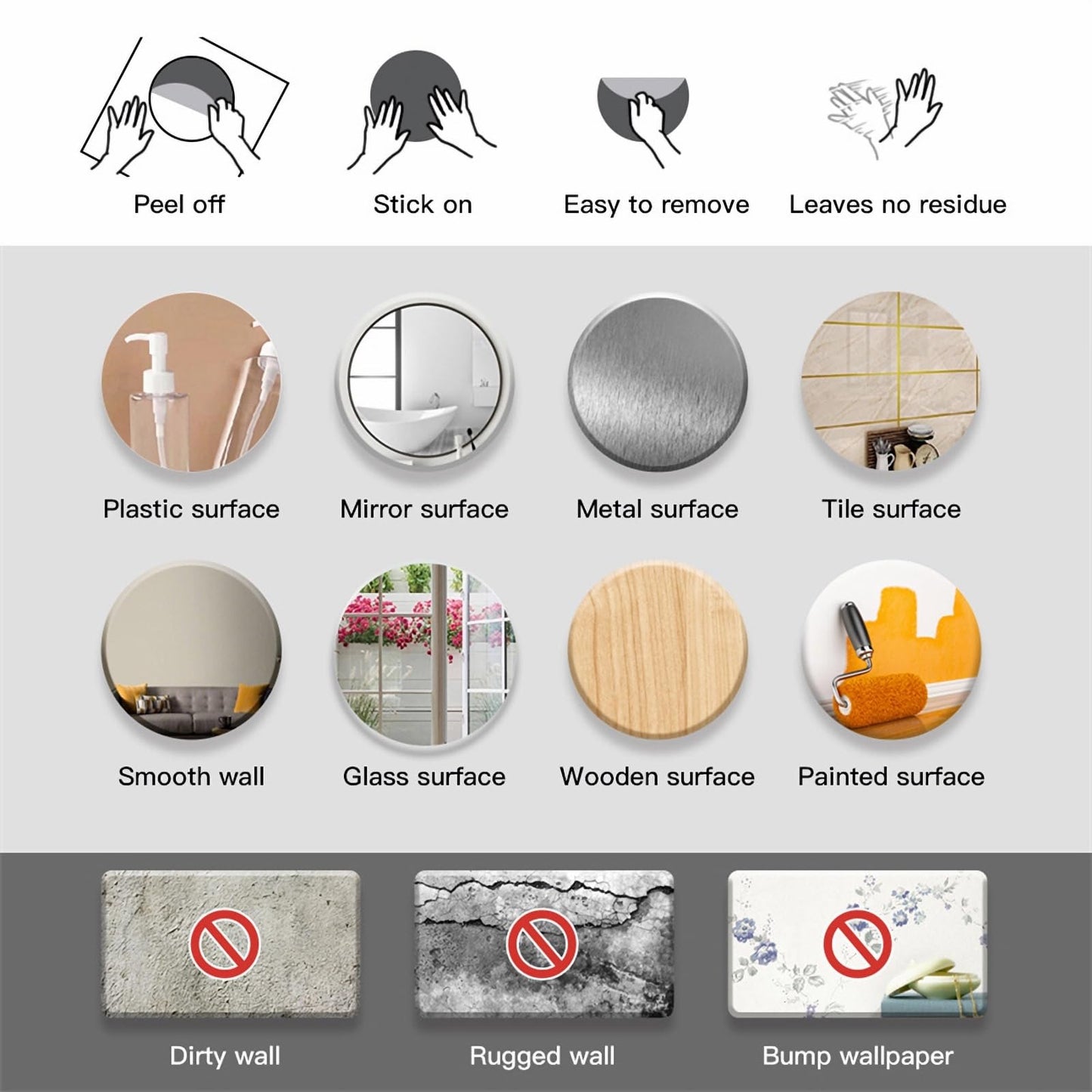 Fern Fronds Leaves Botanical Wall Stickers, sacinora Bracken Green Plants DIY Wall Decals Removable Vinyl Peel and Stick for Living Room Bedroom Kitchen Study Room Art Home Decorations