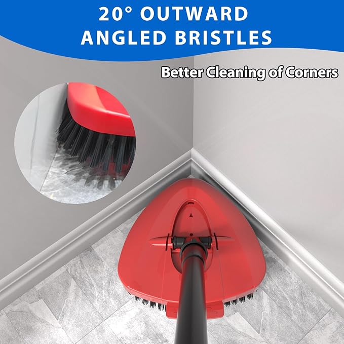 Upgraded Spin Mop Replacement Scrub Brush Heads Compatible