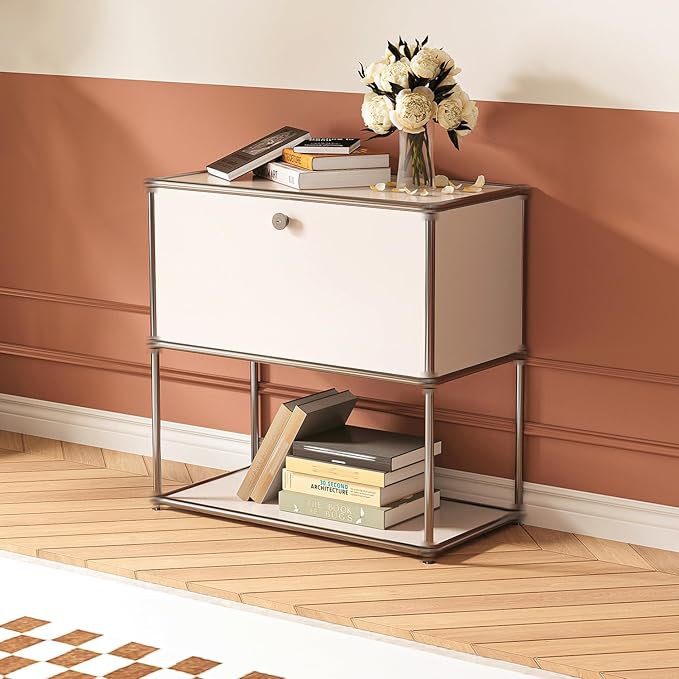 Modern Storage Cabinet Sideboard Versatile Free-Standing Organizer Cabinets
