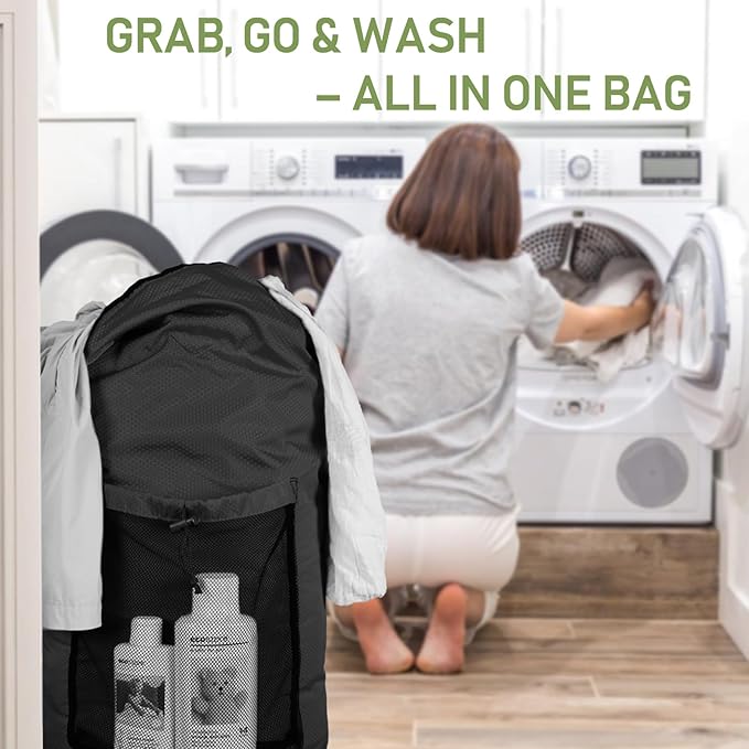 Laundry Bag Backpack, Large Travel Laundry Bags