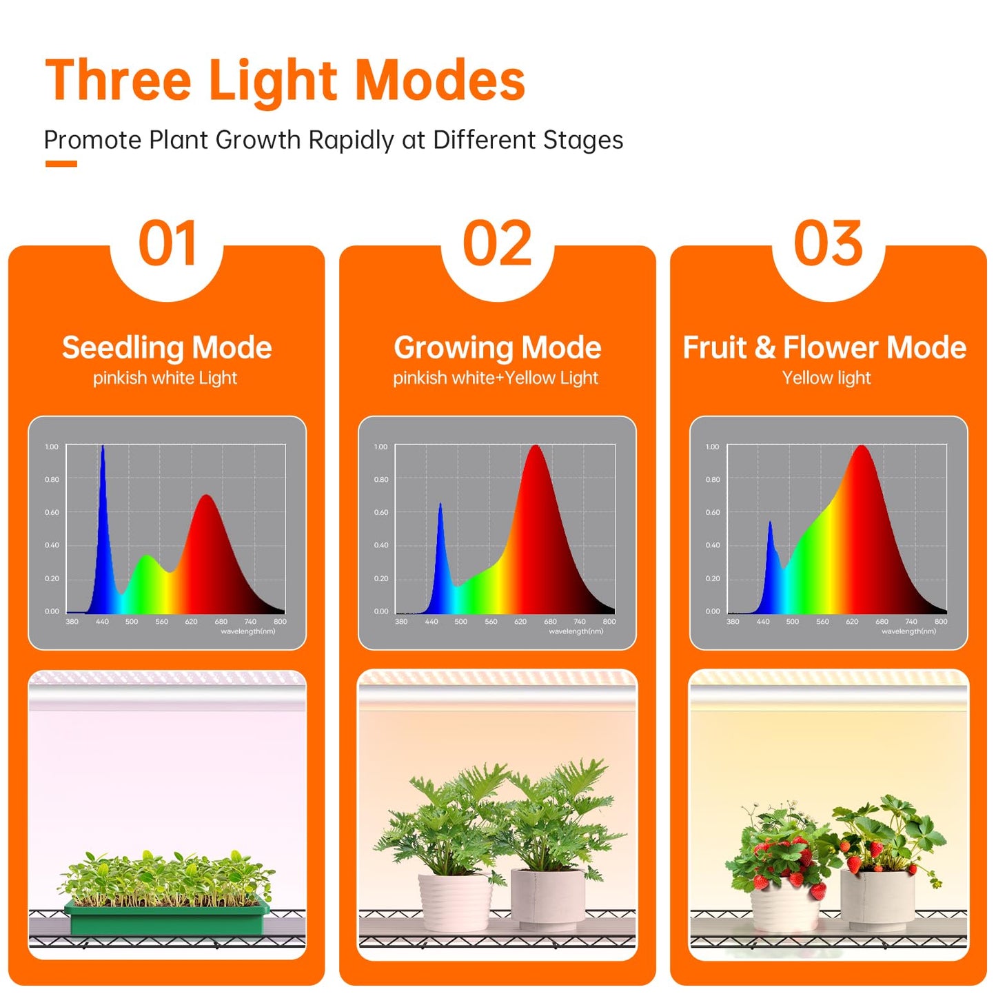Bstrip Indoor Greenhouse with Grow Light, DIY Plant Shelf with Cover, 6 Tier Plant Stand, 5 Pack 150W Full Spectrum Grow Lights with 3 Color Mode For Indoor Plants, Seed Starting, 29.5"L×13.8"W×71"H