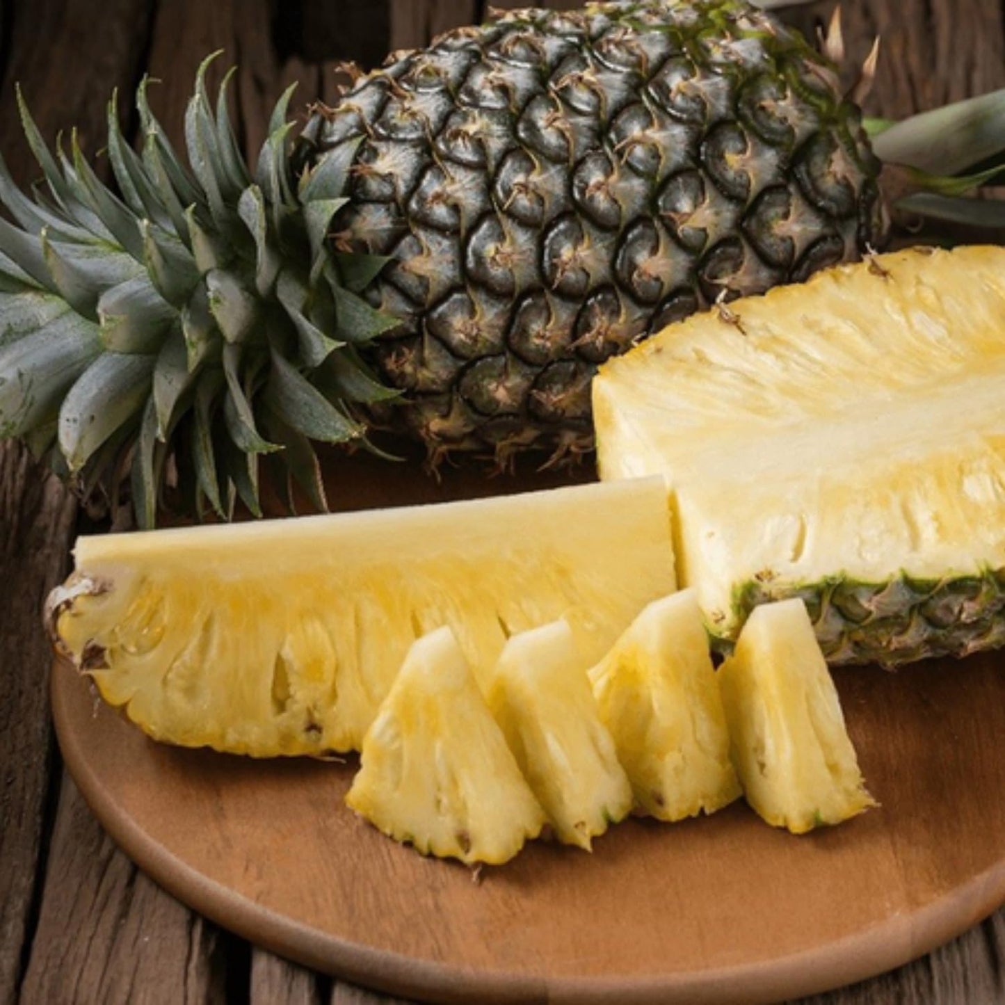 Pineapple Plant Live, Sweet Gold Pinapple Tree Live Plant, 4-6'' Tall for Outdoor Growing