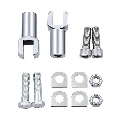 Motorcycle foot pegs Supports Mounts Clevis Fits For Harley Davidson Softail 2000-2006 (Chrome) harley pegs Mount Bolts