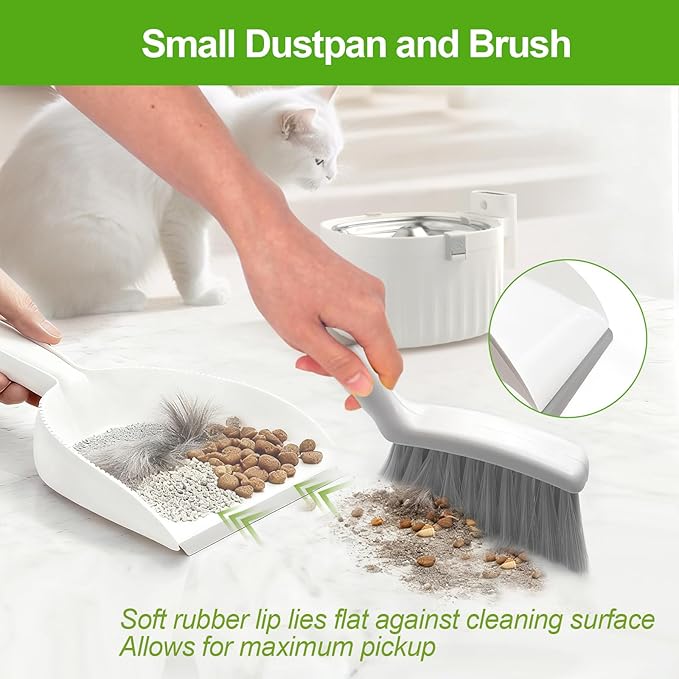 Mini Broom and Dustpan Set, Hand Broom