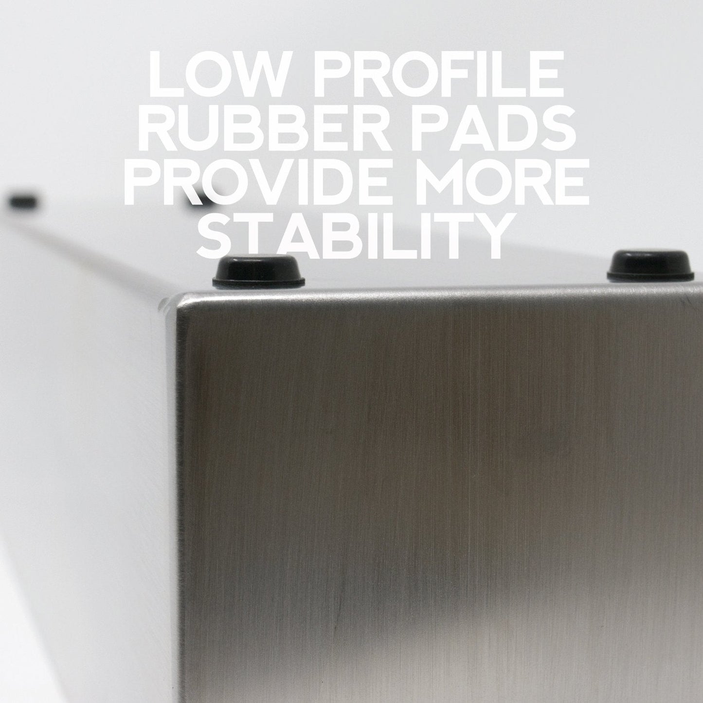 Buhbo Modern Trough Rectangle Planter 32 inch, Brushed Stainless Steel