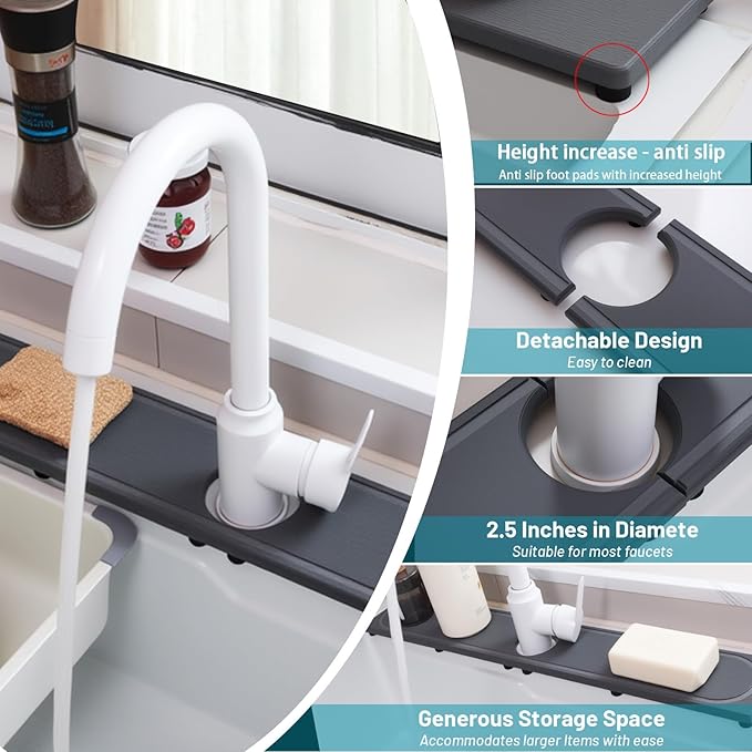 Faucet Mat for Kitchen Sink