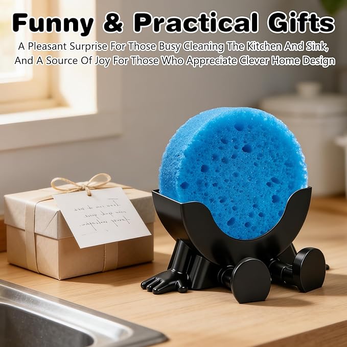 Peeing Scrub Sponge Holder, Funny Sink Sponge Sponges Holder