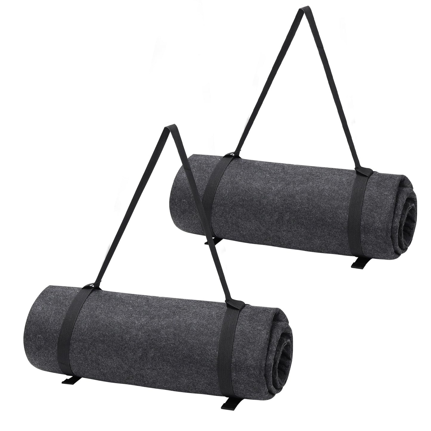 BREENHILL 2 Pack Camping Tent Carpet Mat, (7'4" x 8'4") Inside/Outside Tent Rug,Protective Waterproof Liner Keeps You Warm & Dry, Outdoor Camping Floor Rug Accessory,Trimmable Material