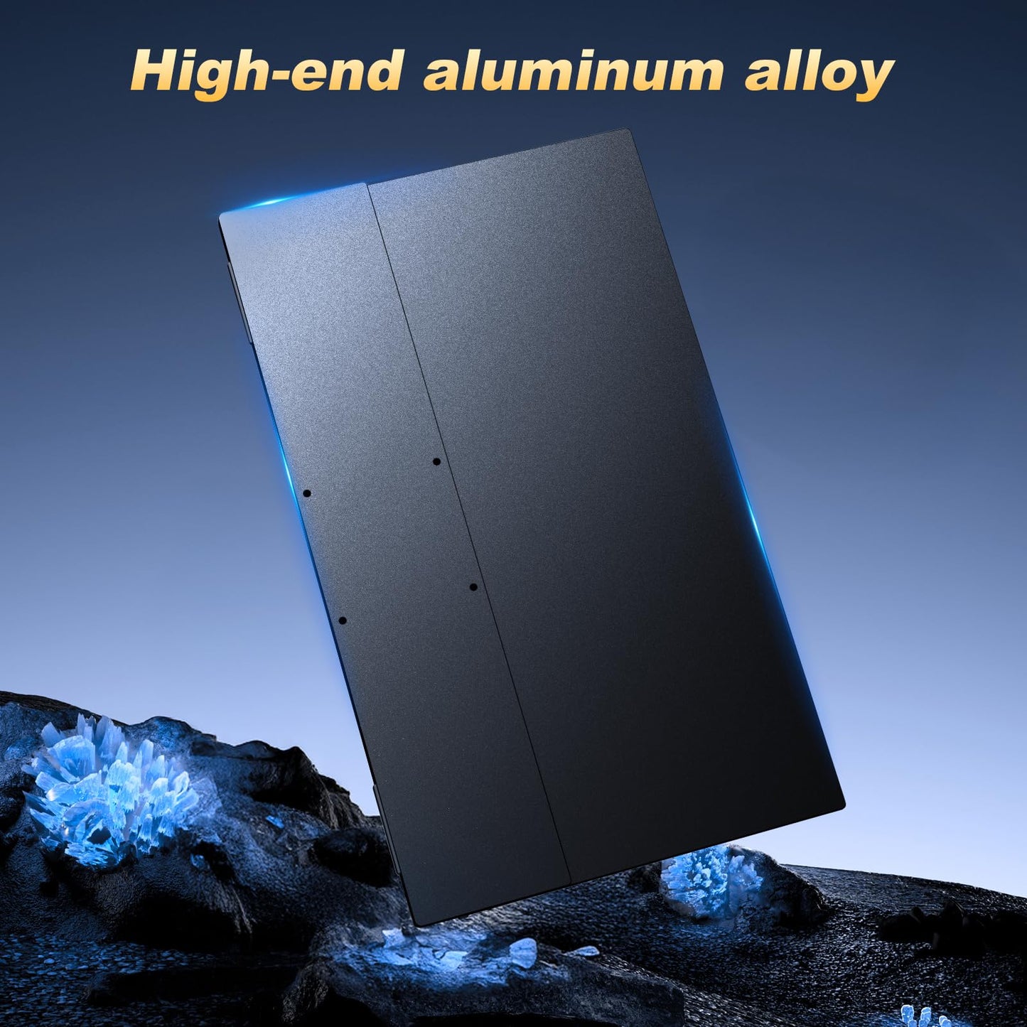 18.5 Inch Large Portable Monitor, 120Hz 1080P FHD IPS Portable Travel Second Screen Display for Laptop/Phone/Xbox PS4/5, 125% sRGB, Dual Speakers, VESA & Smart Cover