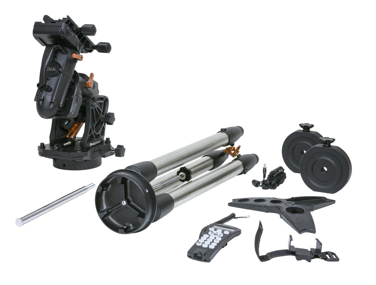 Celestron CGX Computerized German Equatorial Mount and Tripod