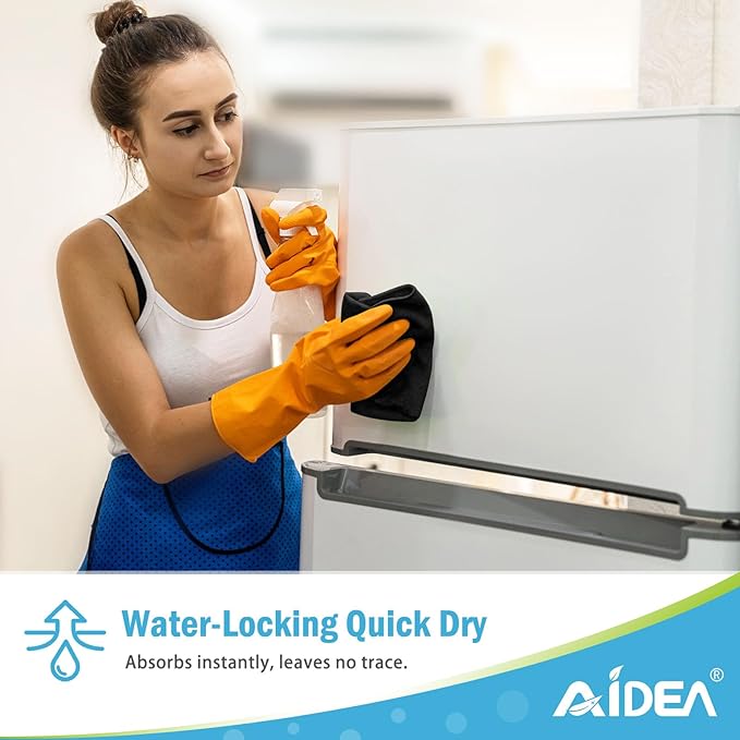 AIDEA Microfiber Cleaning Cloth-24PK, Soft Microfiber Towels
