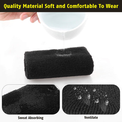 Kettlebell Wrist Guards for Men and Women, Tceapoo Sports Wrist Sleeve Athletics Sweatband Wrist Support Wrist Bands for Kettlebell Training, Weightlifting, Powerlifting and Crossfit (1 Pair)