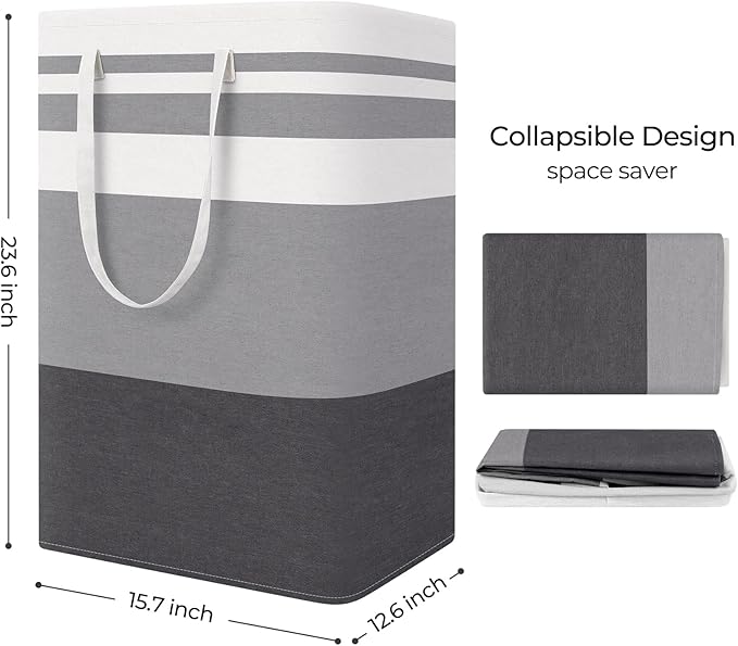StorageRight Large Collapsible Laundry Basket Hamper