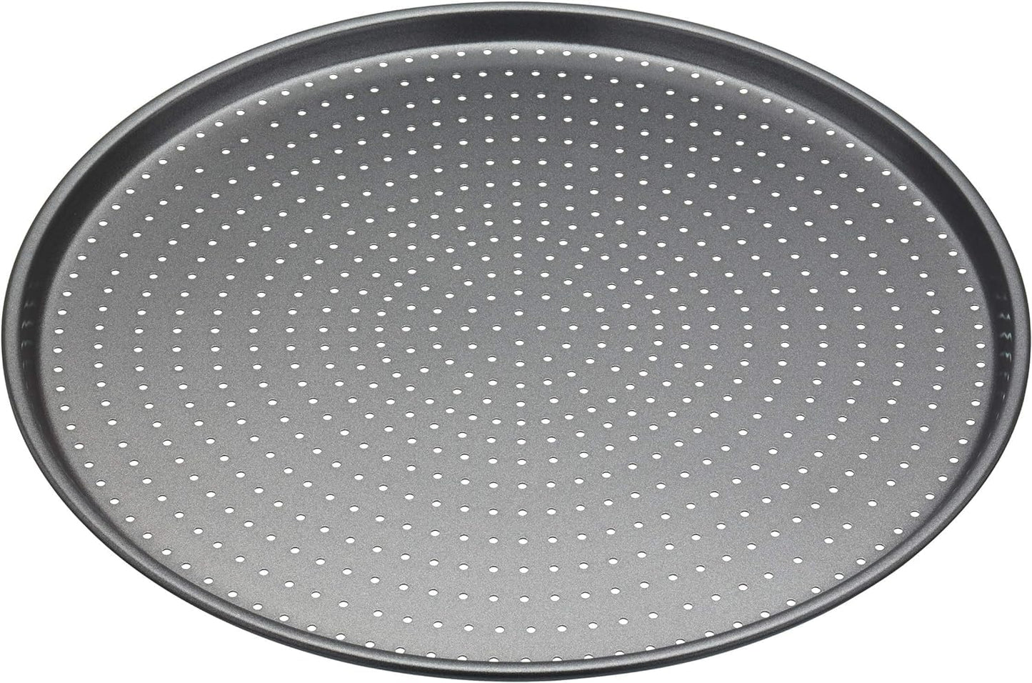 MasterClass Crusty Bake Non-Stick Pizza Crisper, 32cm, Grey