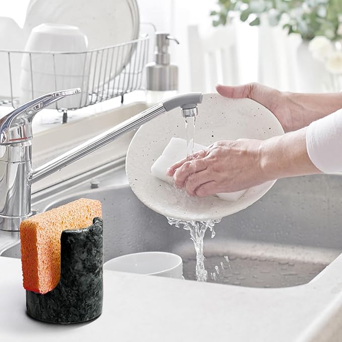 Marble Sponge Holder Sink Sponge Caddy