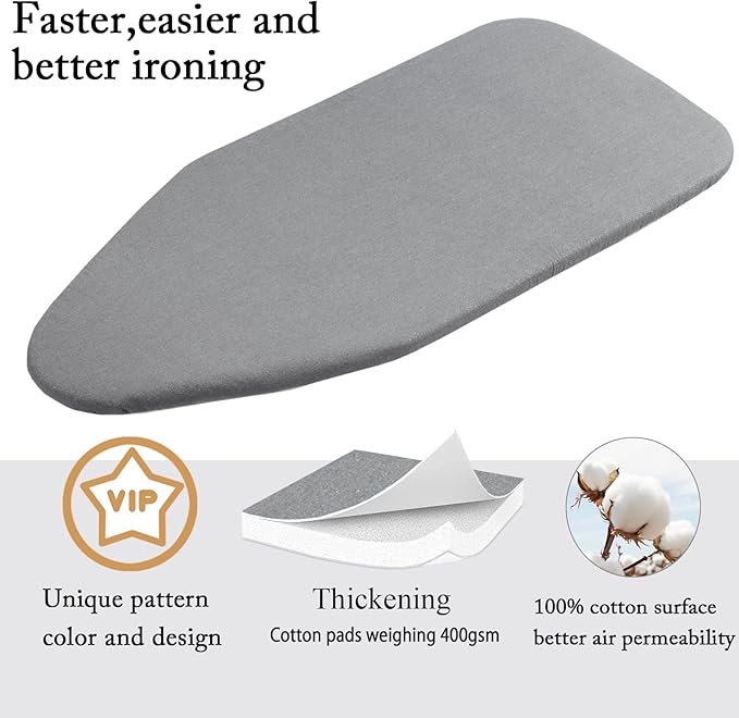 Small Ironing Board Cover Scorch Resistant, Table top Ironing Cover