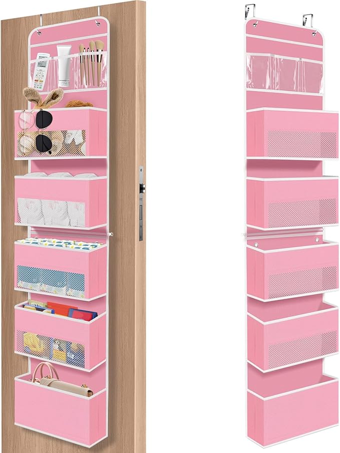 6-Tier Over The Door Organizer Hanging Storage Organizers