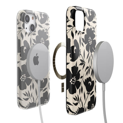 Casely iPhone 13 Case | Fit Check | Neutral Checkerboard | Compatible with MagSafe | Classic Ultra Slim Design