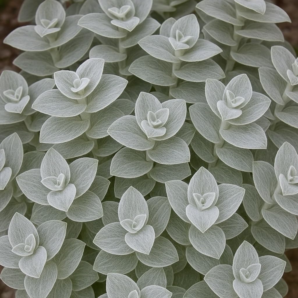 2 White Velvet Wandering Jew Cuttings to Grow (2 Cuttings) - Tradescantia Sillamontana, Cobweb Spiderwort