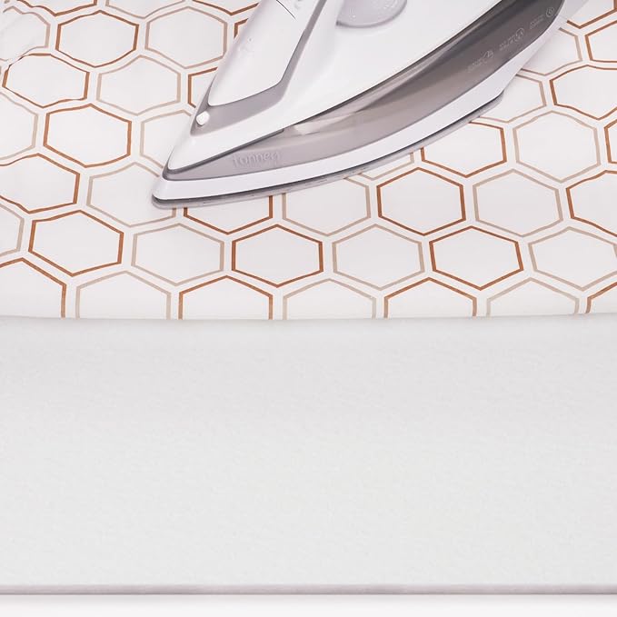 SheeChung Ironing Board Pad Only, Fit Ironing Boards Up to 57"x21", Cut to
