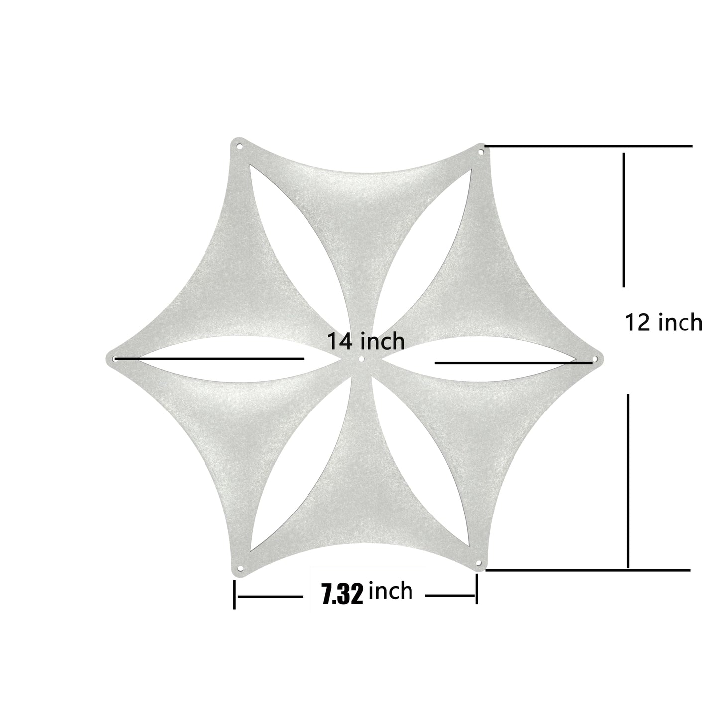 OSHIYINN White 3D Flower Venus 14"x12" Hanging Room Divider Panel Felt Fiber Surface High Density Polyester Fiber Board Cut Room Partition Home Decoratio(12 Pcs)
