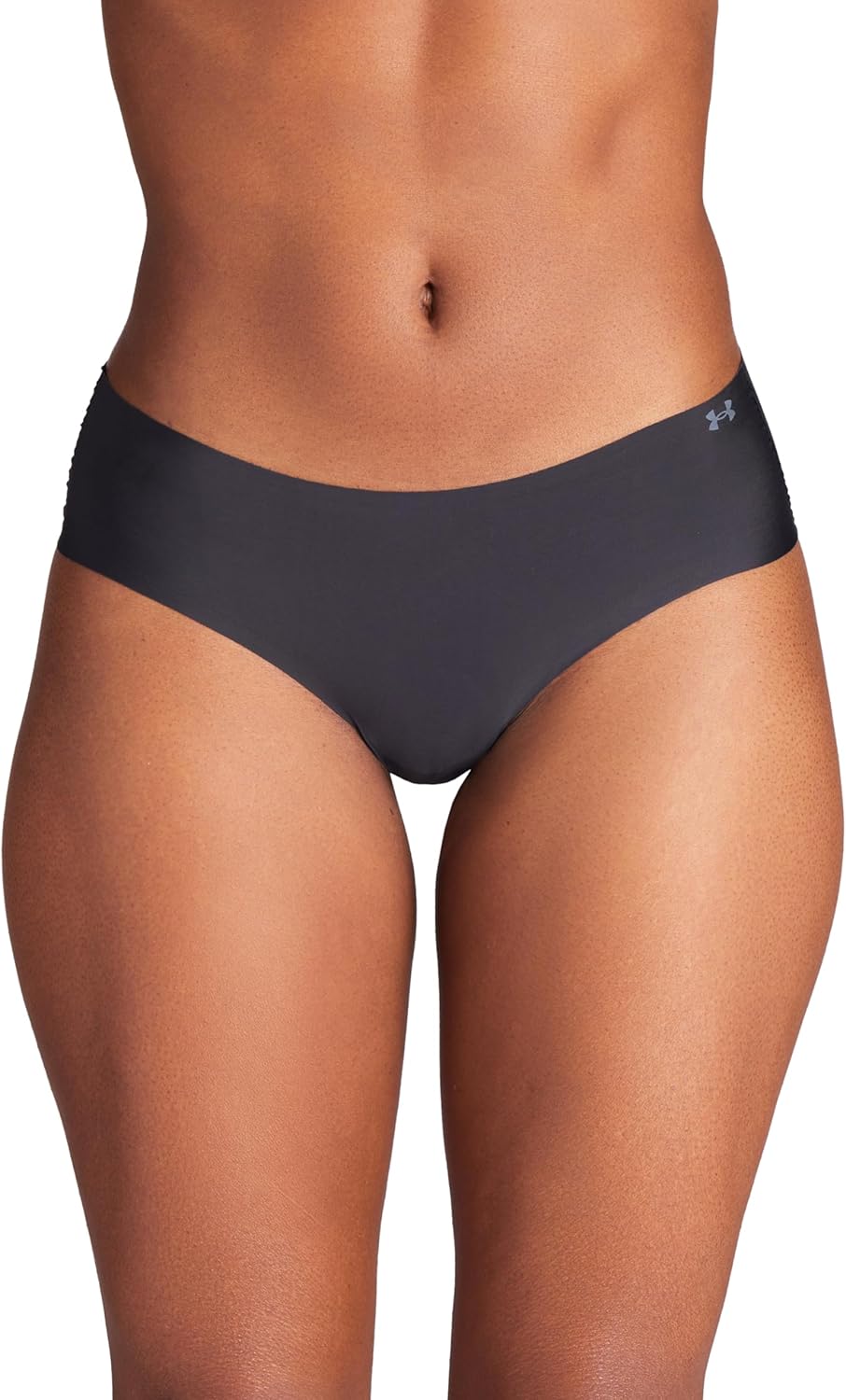 Under Armour Women's 3-Pack Pure Stretch No Show Hipster Underwear, All-Day Comfort & Ultra-Soft Fit