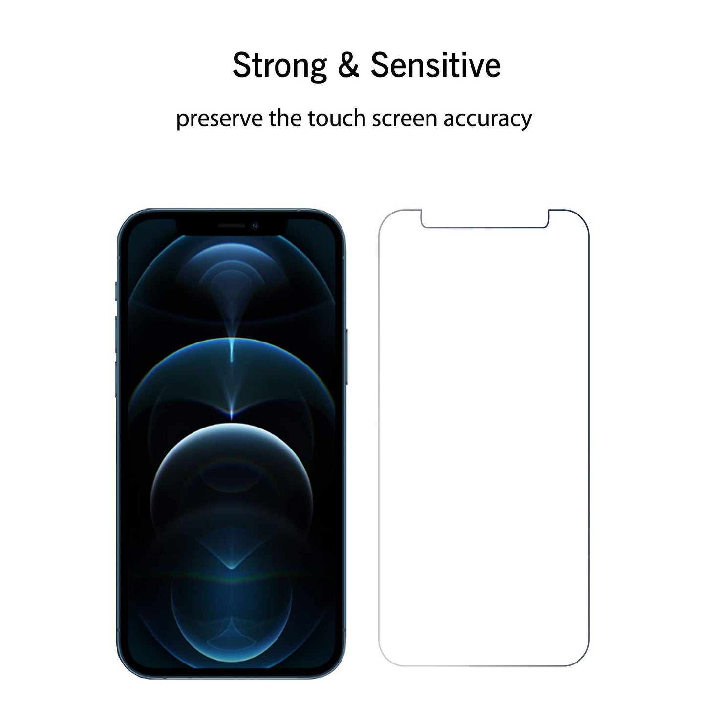 Ailun Screen Protector for iPhone 16 / iPhone 15 / iPhone 15 Pro [6.1 Inch] Display 3 Pack Tempered Glass, Dynamic Island Compatible, Case Friendly [Not for iPhone 16 Pro 6.3 Inch].