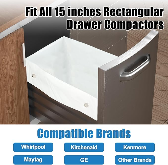 60-pack Trash Compactor Bags