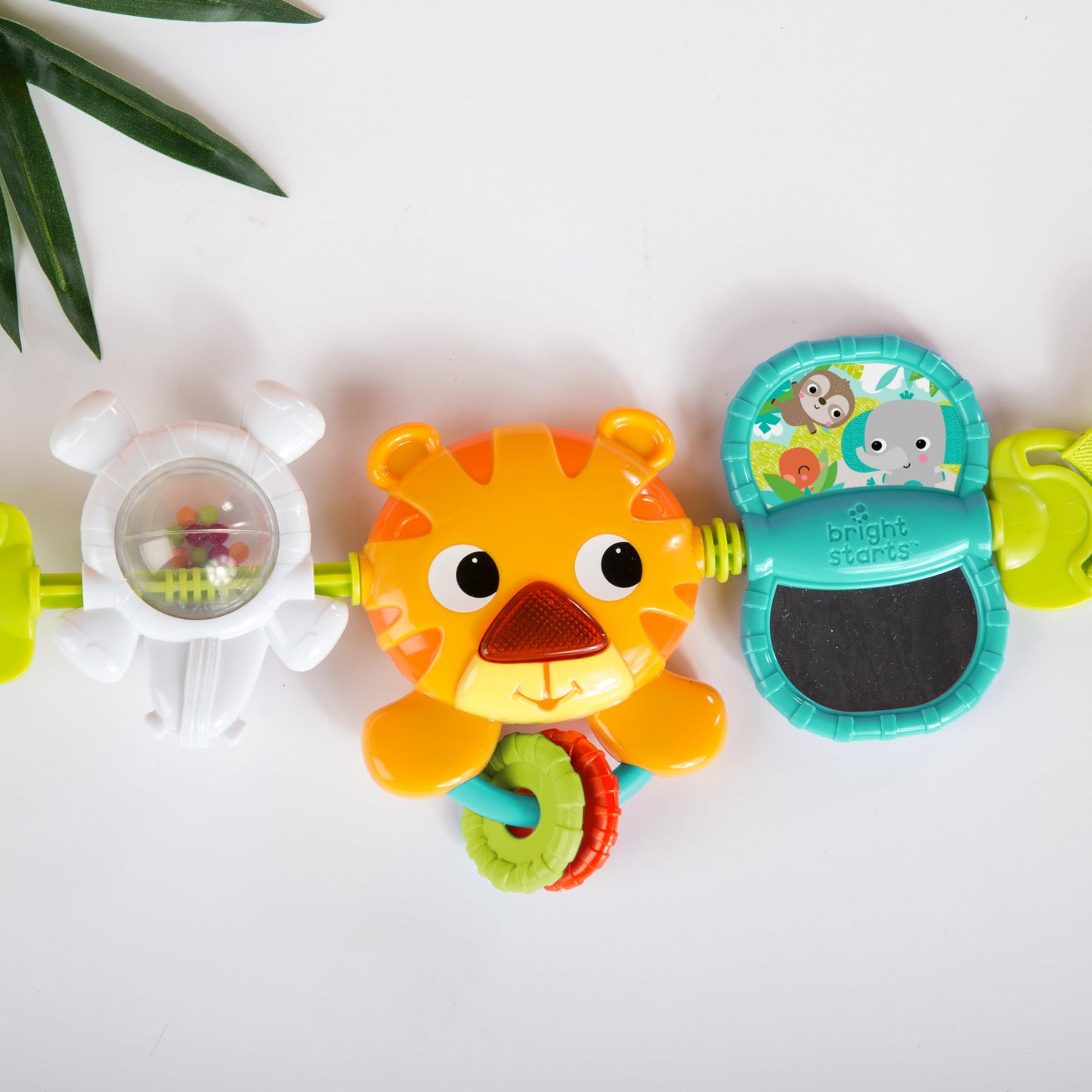Bright Starts Take Along Toy Bar for Baby Car Seats/Carriers
