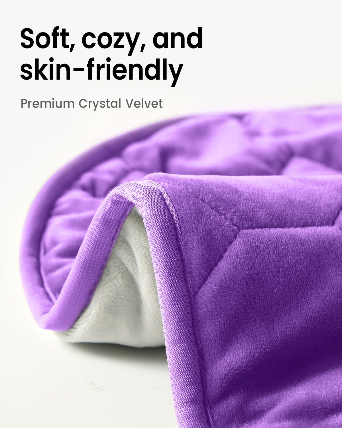 immtree Weighted Heating Pad for Deeper Pain Relief, 7lbs XXXL Size(29x24) with Fast Heat Technology, Heated Blankets for Adults, Relief for Back and Shoulder and Knee