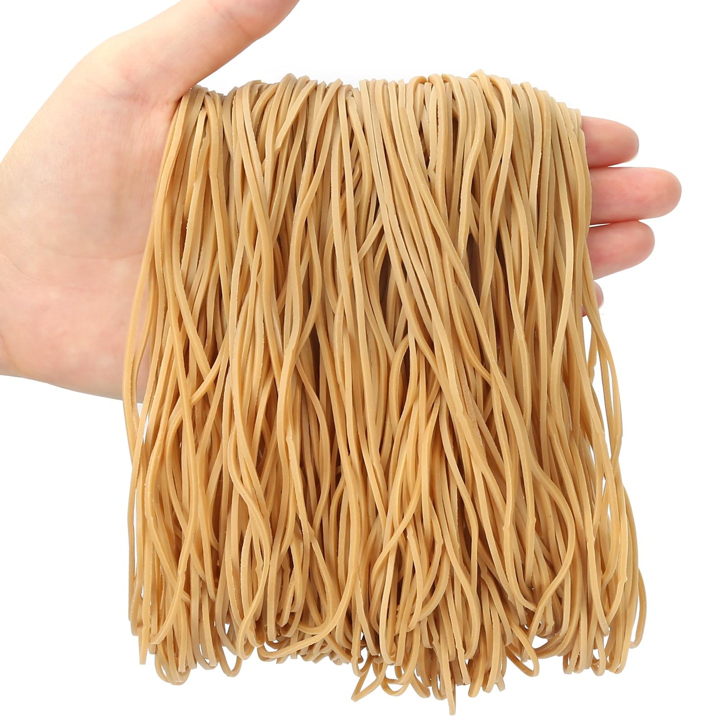 Nliyeisu Long Rubber Bands for Balloon Arch (260pcs) Size #117A Stretchy Elastic Ligas for DIY Wedding, Birthday & Shower Decorations - Large Elastic Bands for Office Supplies Trash Cans File Folders