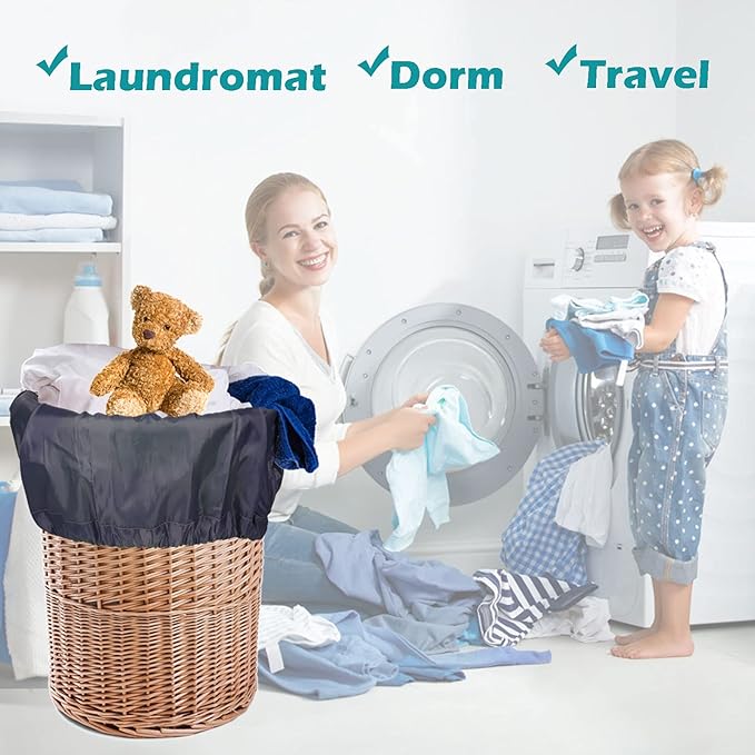 Heavy Duty Laundry Bag 2 Pack XL Nylon Laundry Bags