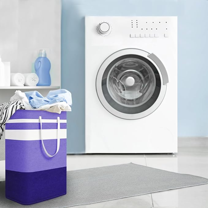 2-Pack Foldable Laundry Basket, Large Laundry Baskets