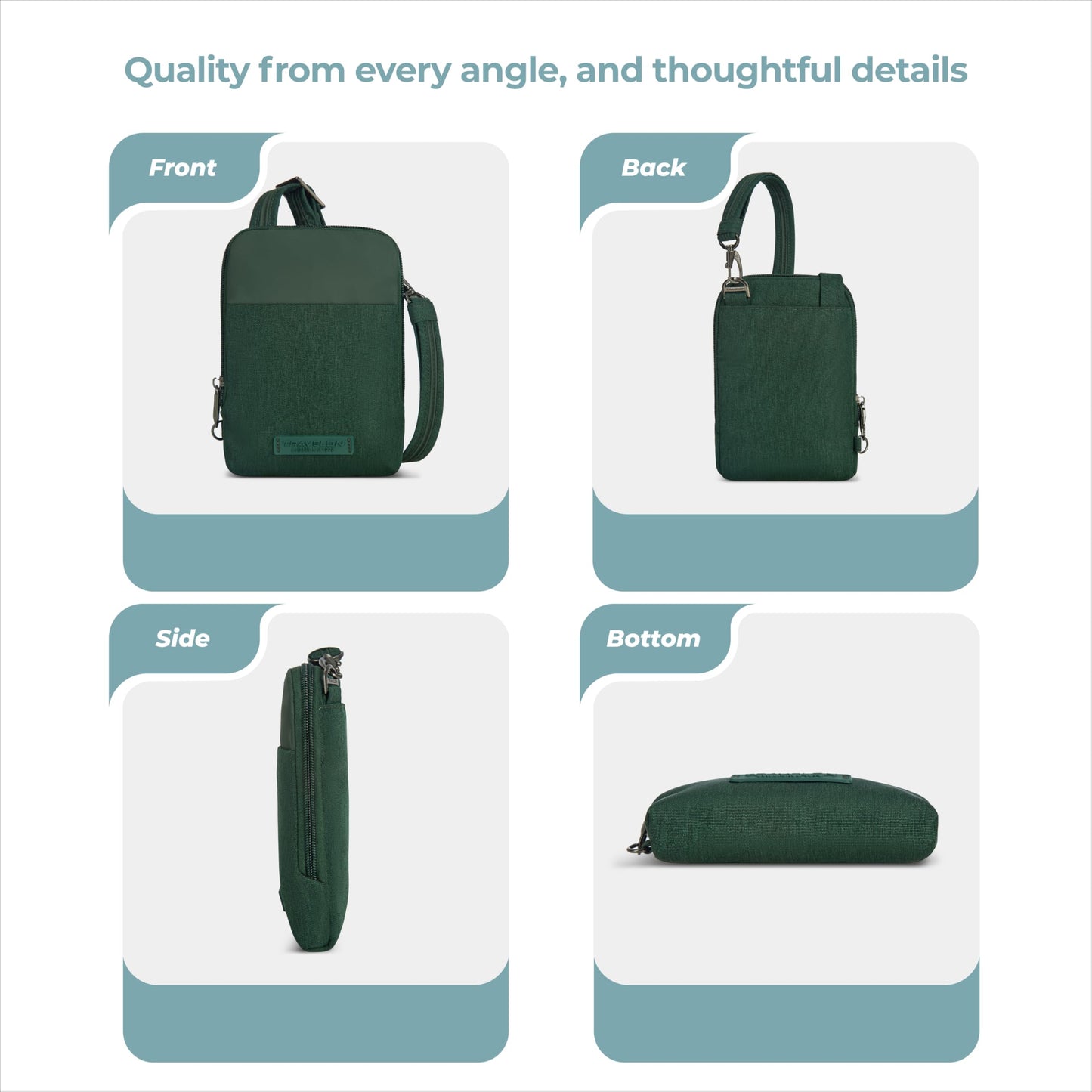Travelon Anti-Theft Metro Stadium Mini Crossbody